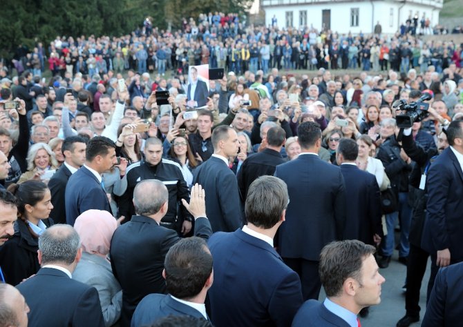 Cumhurbaşkanı Erdoğan’a Sevgi Seli