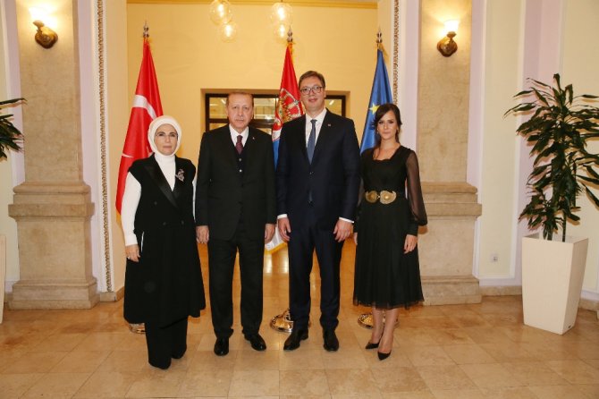 Erdoğan’dan Sırp Mevkidaşına Özel Tasarım Bisiklet Hediyesi