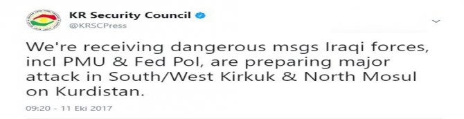 "Kerkük’e Operasyon" İddiası Ortalığı Karıştırdı