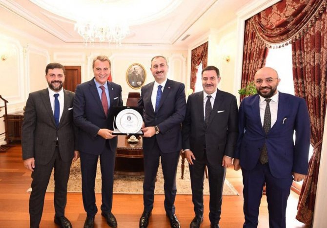 Fikret Orman, Adalet Bakanı Abdulhamit Gül’ü Ziyaret Etti