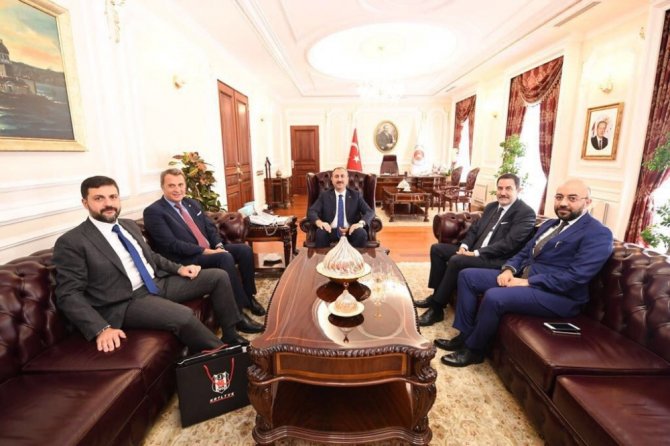 Fikret Orman, Adalet Bakanı Abdulhamit Gül’ü Ziyaret Etti