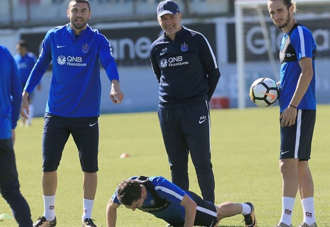 Trabzonspor’da Neşeli İdman