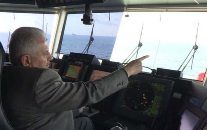 Başbakan Yıldırım, Feribotta Kaptan Köşküne Çıktı