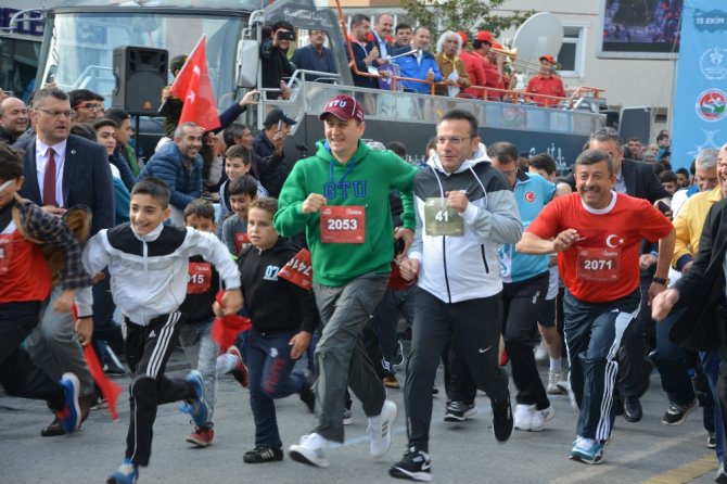 Darıca Yarı Maratonunda Zafer Etiyopyalı Atletin