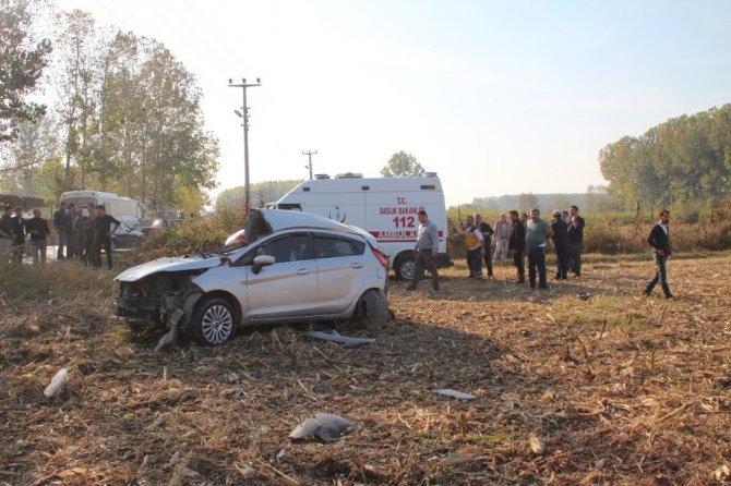 Sakarya’da Korkunç Kaza: 2 Ölü, 1 Yaralı