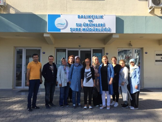 Rizeli Balıkçı Kadınlardan İzmir’e Sektör Gezisi Düzenledi