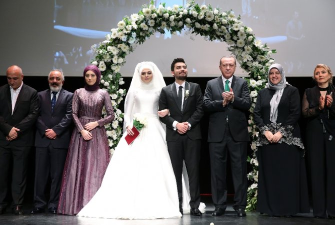 Cumhurbaşkanı Erdoğan Nikah Törenine Katıldı
