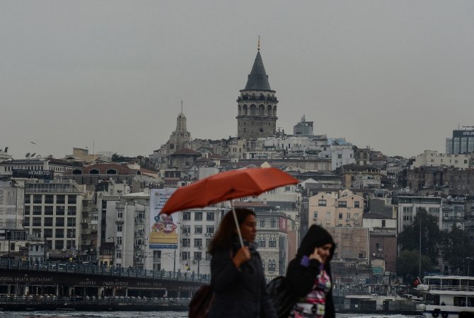 İstanbul’da Yağmur Etkili Oldu
