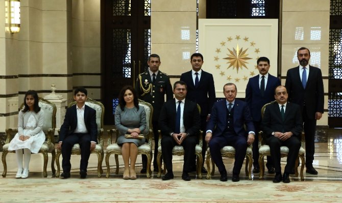 Erdoğan, Azerbaycan Büyükelçisi İbrahim’i Kabul Etti