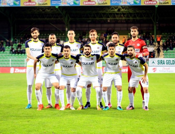 Ziraat Türkiye Kupası: Akın Çorap Giresunspor: 2 - Menemen Belediyespor: 1