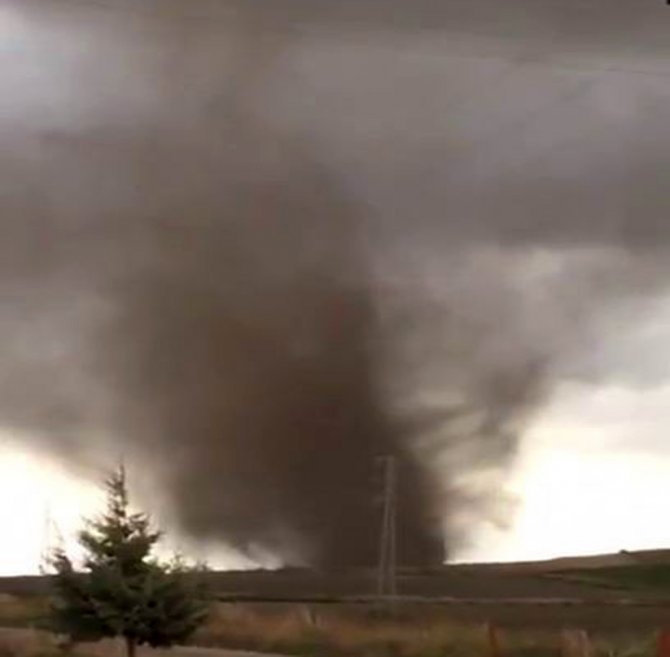 Adana’da Korkutan Hortum