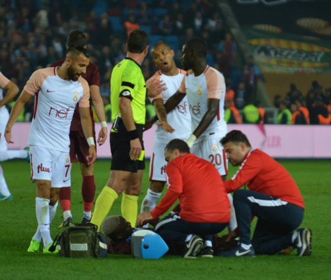 Süper Lig: Trabzonspor: 2 - Galatasaray: 1 (Maç Sonucu)