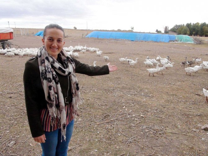 İşsizdi, Köyde Kurduğu Kaz Tesisiyle Patron Oldu