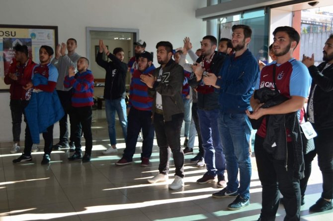 Trabzonspor Kayseri’ye Gitti