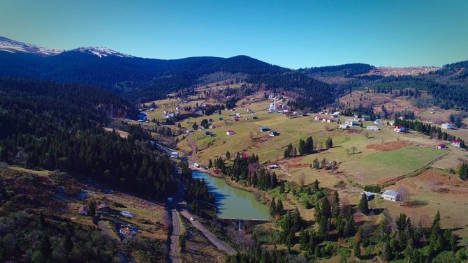 Trabzon’un Balıklıgöl’ünde Sonbahar