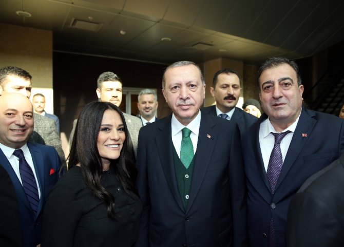 Erdoğan Sanatçılarla Görüştü