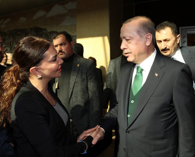 Erdoğan Sanatçılarla Görüştü