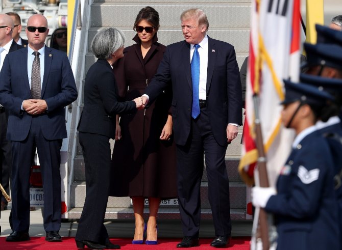 Abd Başkanı Trump Güney Kore’de