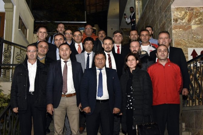Türkiye Judo Federasyonu Başkanı Sezer Huysuz Gümüşhane’de