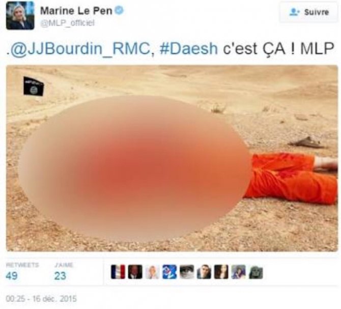 Deaş Paylaşımları Le Pen’i Dokunulmazlığından Etti