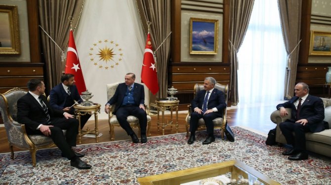 Elon Musk Beştepe’de