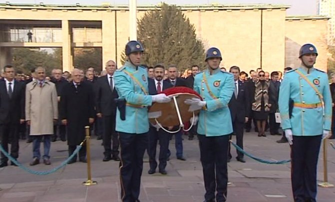 Atatürk Tbmm’de Düzenlenen Törenle Anıldı