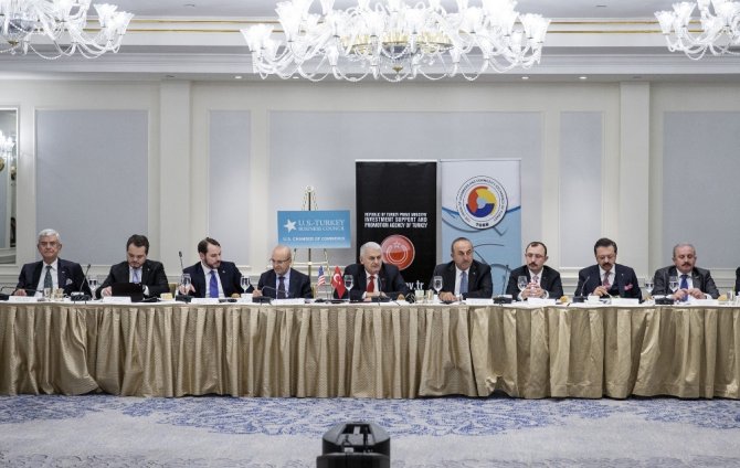 Yıldırım, New York’ta İş Adamları Ve Yatırımcılarla Görüştü