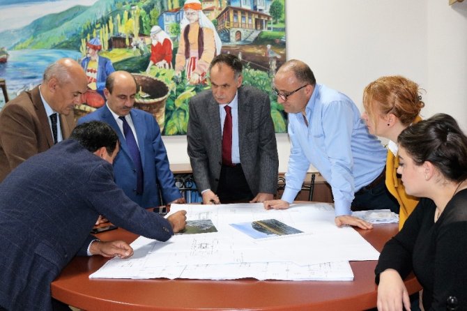 Akçaabat’ta Teleferik Projesinde İstasyon Yerleri Ve Kalkış Noktaları Belirlendi