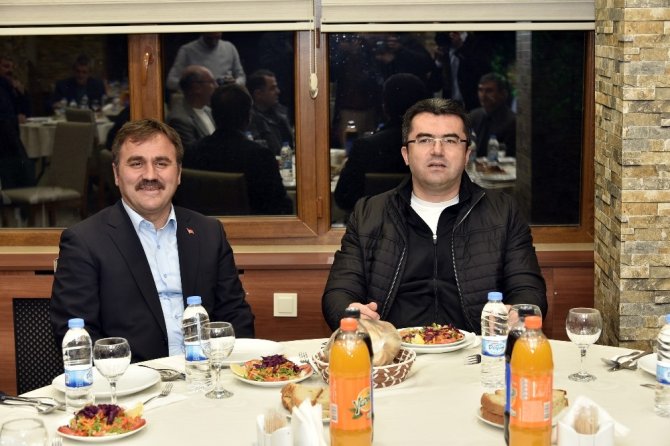 Gümüşhane’de Amatör Spor Kulüpleri Yemekte Bir Araya Geldi