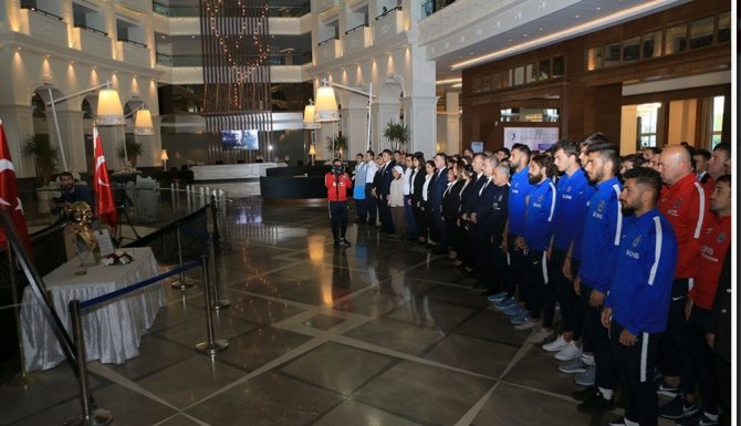 Trabzonspor, Gazi Mustafa Kemal Atatürk’ü Andı