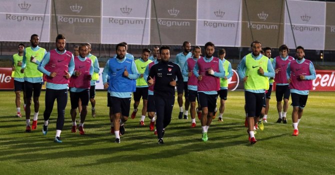 A Milliler Arnavutluk Maçı Hazırlıklarını Sürdürdü