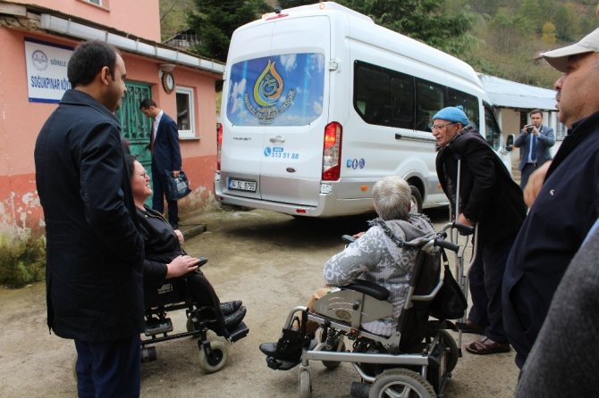 Görele Kaymakamı Ermiş’ten Engelli Ve Yaşlılara Ziyaret