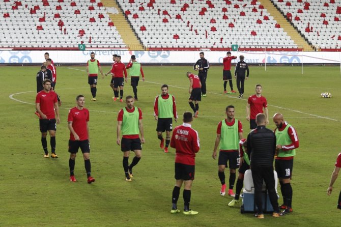 Arnavutluk Son Çalışmasını Yaptı