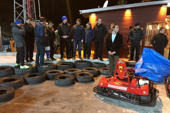 Gümüşhane’nin Go-kart Pisti Test Aşamasında