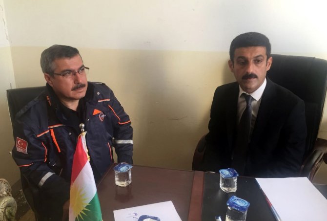 Afad Kuzey Irak’ta İncelemelerde Bulundu