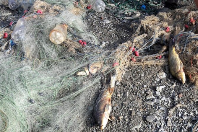 Gümüşhane’de Kaçak Balıkçılara Darbe