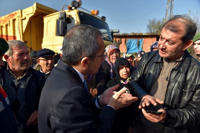 Kaymakam Maden Ocağı Yetkilisini Azarladı