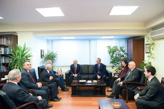 Kılıçdaroğlu’ndan Dsp’ye Ziyaret