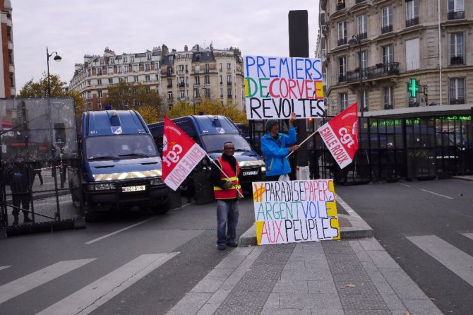 Macron’un Reformlarına Karşı Yürüdüler