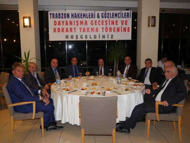 Trabzon’da İl Hakemliğine Terfi Eden 30 Hakeme Kokartları Verildi