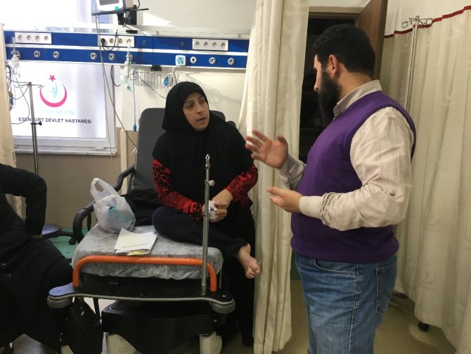 Hastaneye Gelen Mültecilere Tercümanlı Hizmet
