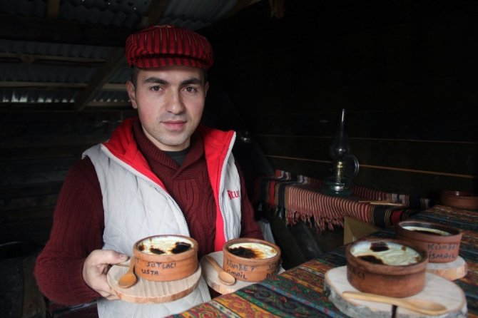Giresun’da Çam Sakızlı Sütlaç Yapıldı