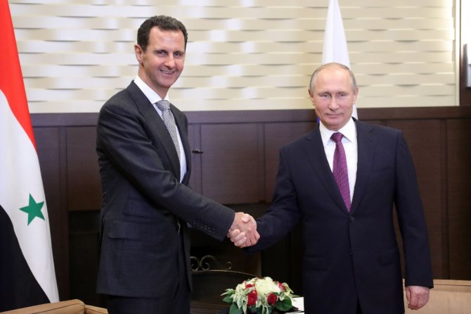 Putin Ve Esed Rusya’da Bir Araya Geldi