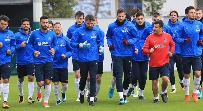 Trabzonspor , Siivasspor Maçı Hazırlıklarını Sürdürdü