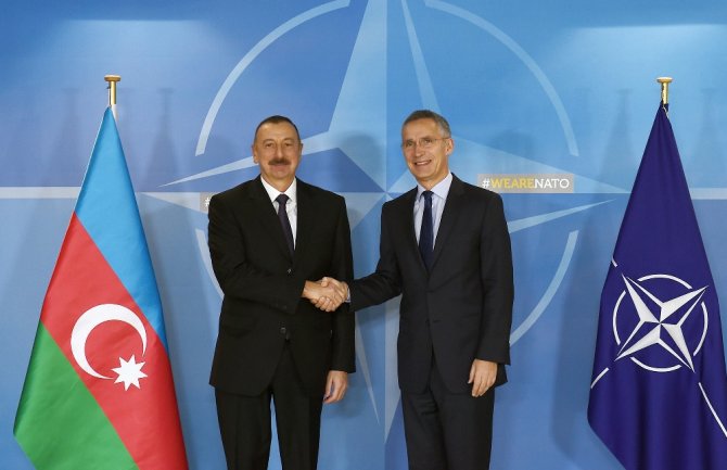 Aliyev, Stoltenberg İle Görüştü