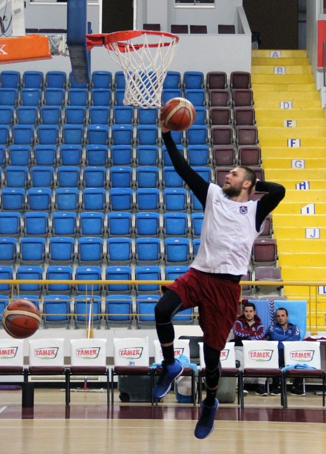 Trabzonspor Basketbol, Pınar Karşıyaka Hazırlıklarını Sürdürüyor