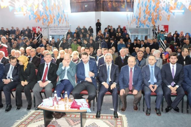 Bakanlar Albayrak Ve Soylu Trabzon’da Ak Parti Düzköy İlçe Kongresi’ne Katıldı