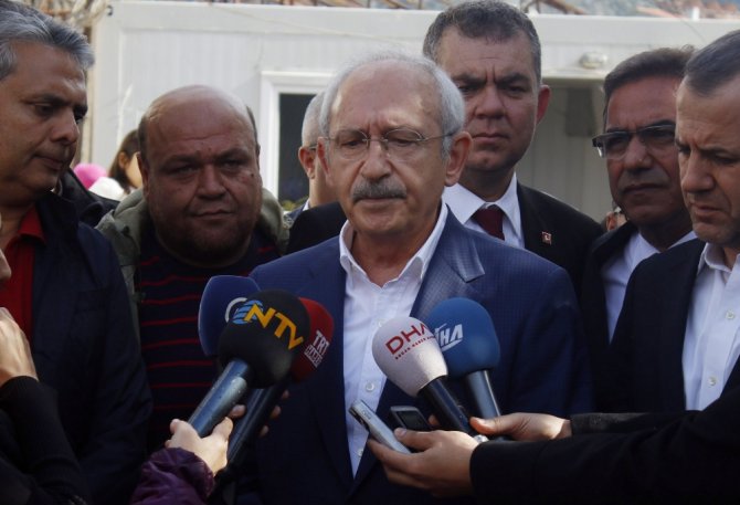 Kılıçdaroğlu Afet Bölgesinde