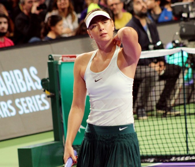 Sharapova Çağla’ya Set Vermedi