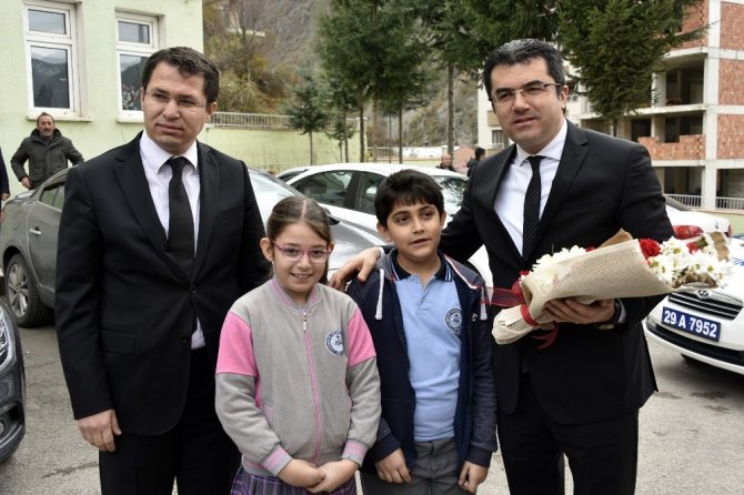 Vali Memiş, Kürtün İlçesinde İncelemelerde Bulundu